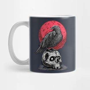 Crown On Skull Head Mug